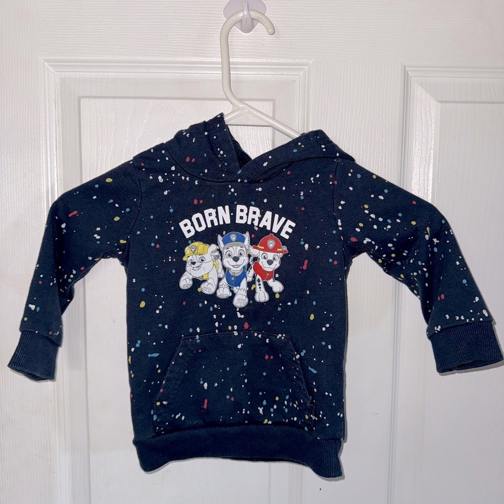 18M Paw Patrol Born Brave Hoodie